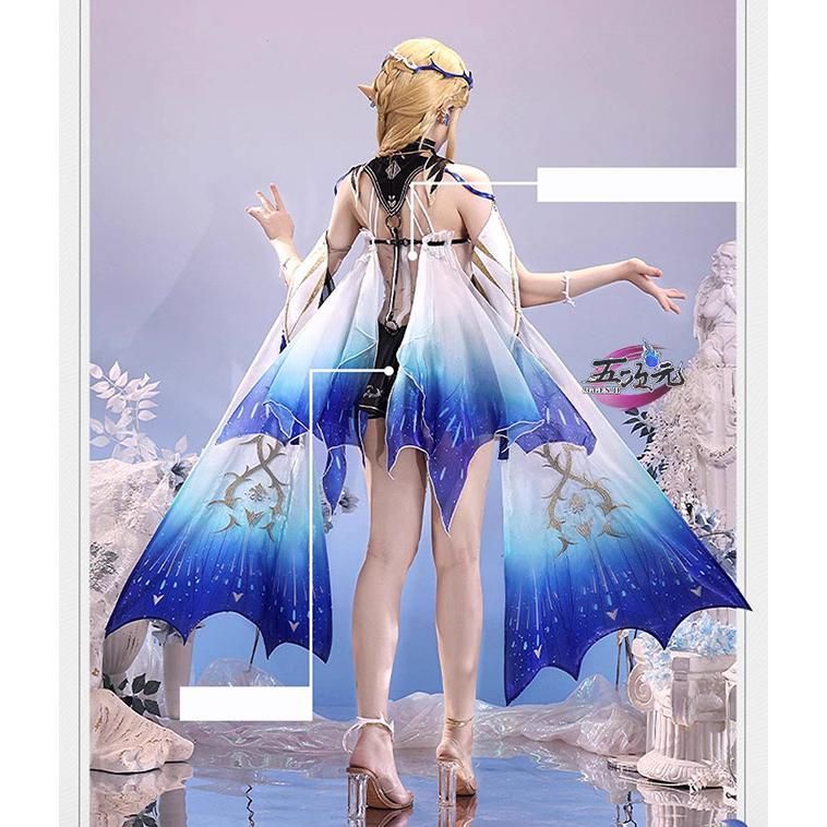 ♥ 三分妄想 鳴潮 コスプレ カルテジア 衣装 ウィッグ 靴 追加可