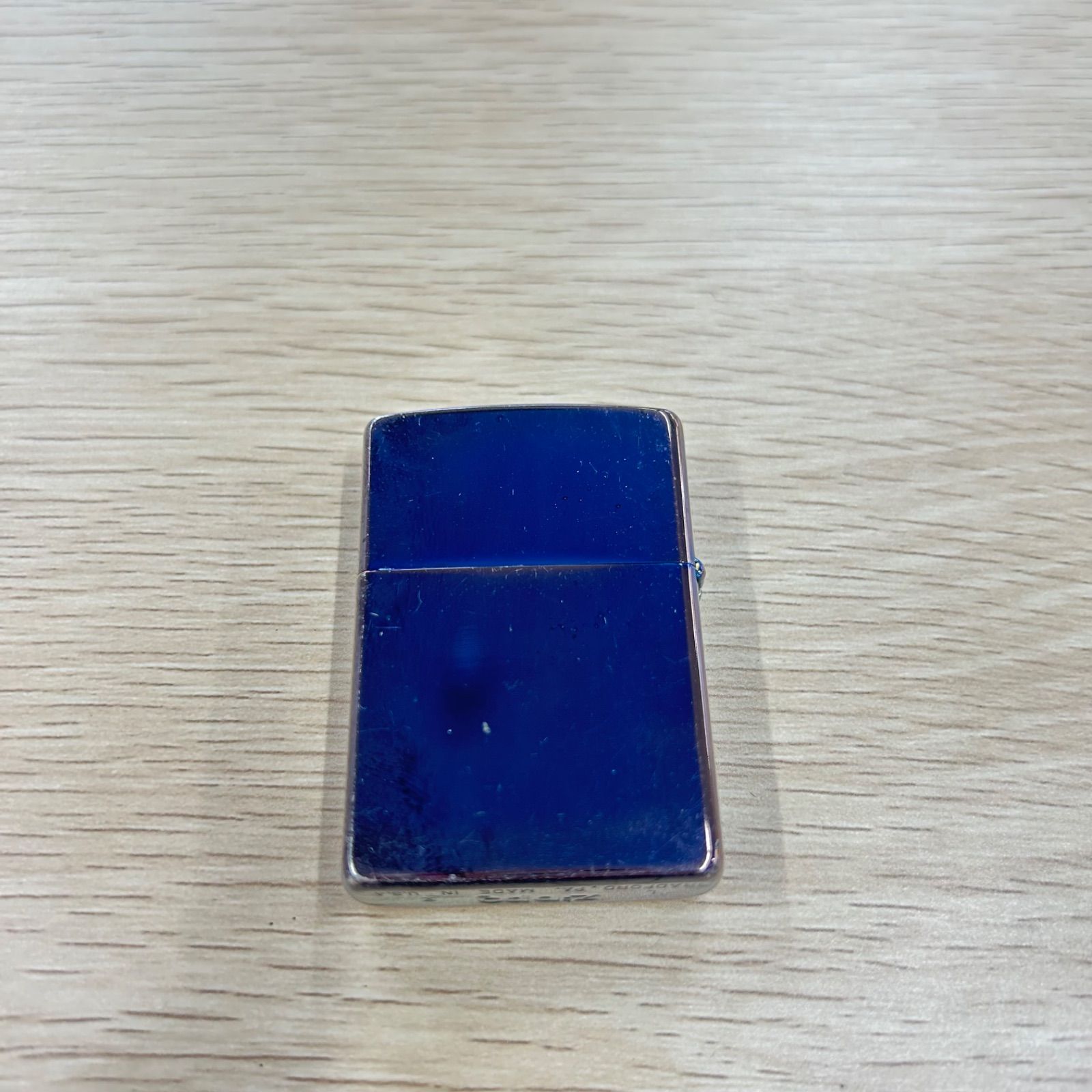 希少 ピースzippo ブルーチタン USA製 非売品 peace ジッポ 1994年（X