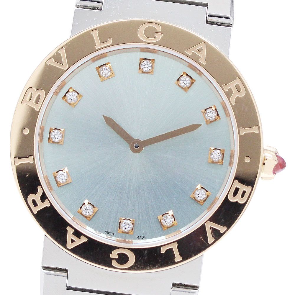 ブルガリ BVLGARI BBP33SG/103759 ブルガリブルガリ LISA リミテッドエディション クォーツ レディース 良品 箱・保証書付き_912480 ブルガリ BVLGARI BBP33SG/103759 ブルガリブルガリ LISA リミテッド