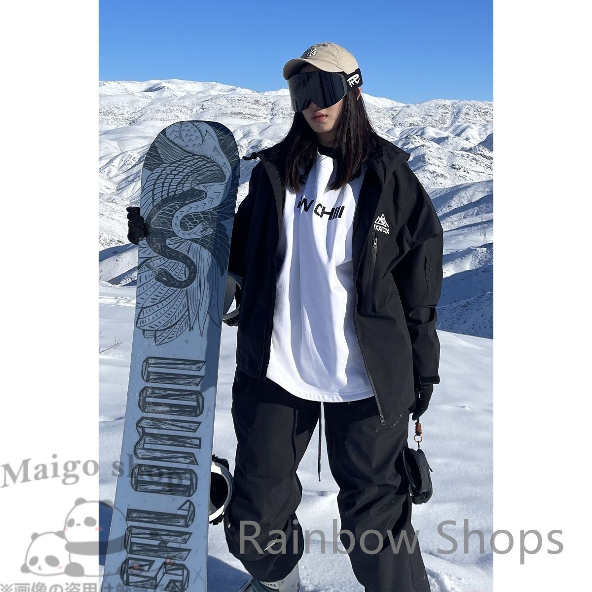 スノーボード スキー 冬のアウトドア 防水防寒スーツ上下 ワークマンの「防水防寒スーツ」は雪山に勝てるのか？ 4900円の
