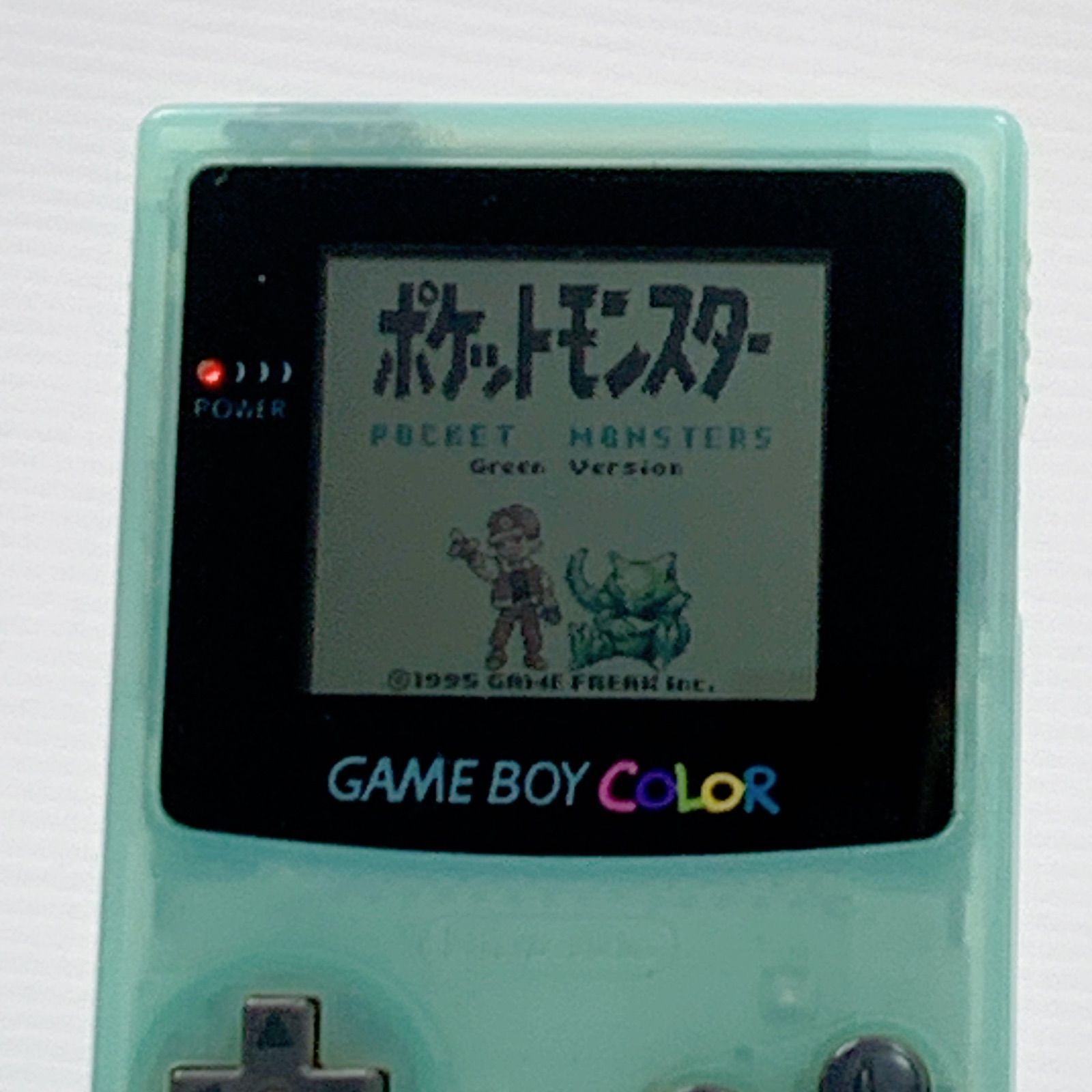 ゲームボーイカラー アイスブルー トイザらス限定 液晶綺麗 動作