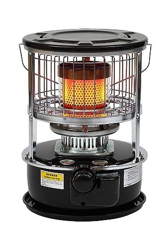 闘争 PASECO パセコ JKH-1S ブラック 対流型 石油ストーブ 灯油 キャンプ アウトドア 透明感のある