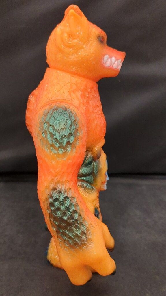 HAPPY LUCKY TOY 合成魔獣 (オレンジ成型/グリーンメタ・ブルーメタ
