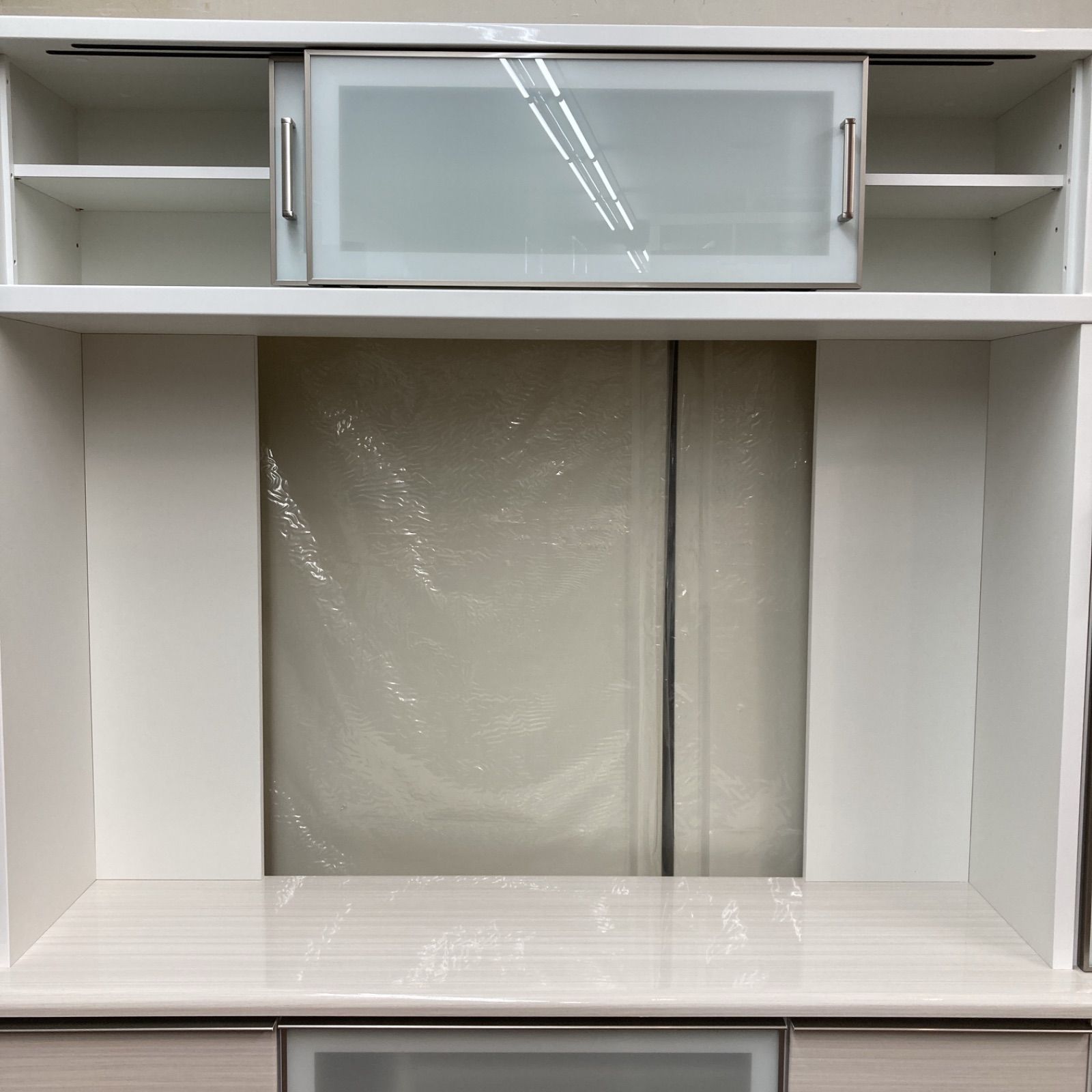 名古屋市近郊送料設置無料⭐S743 ⭐ 展示品 NITORI 壁面テレビボード+  