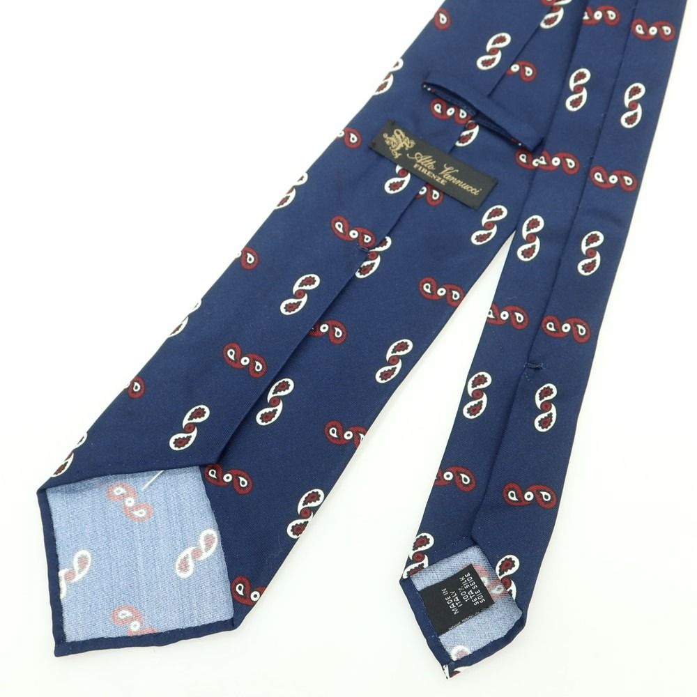 中古】アットヴァンヌッチ Atto Vannucci シルク プリント 小