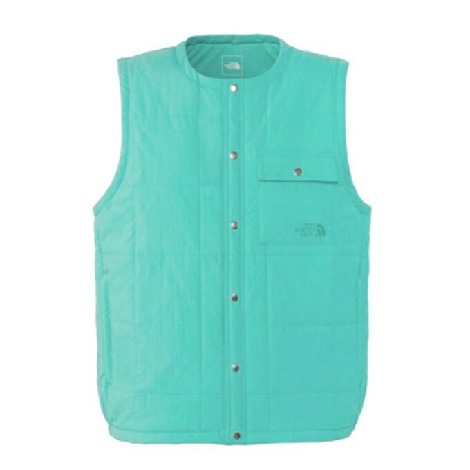 THENORTHFACEノースフェイス NY82330 2024春夏モデル Meadow Warm Vest メドウウォームベスト GAガイアクア L