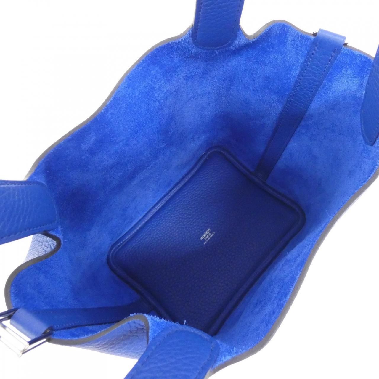 HEREU Bombon Long Hair ダークブルー バッグ