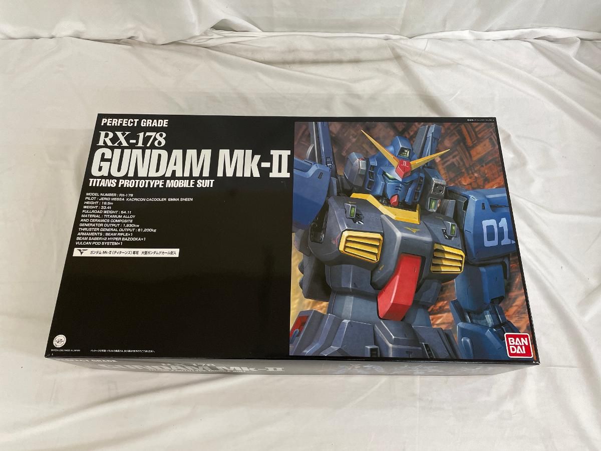 ♪PG 1/60 RX-178 ガンダムMk-II (ティターンズカラー) (機動戦士Zガンダム)□＊同梱不可 - メルカリ