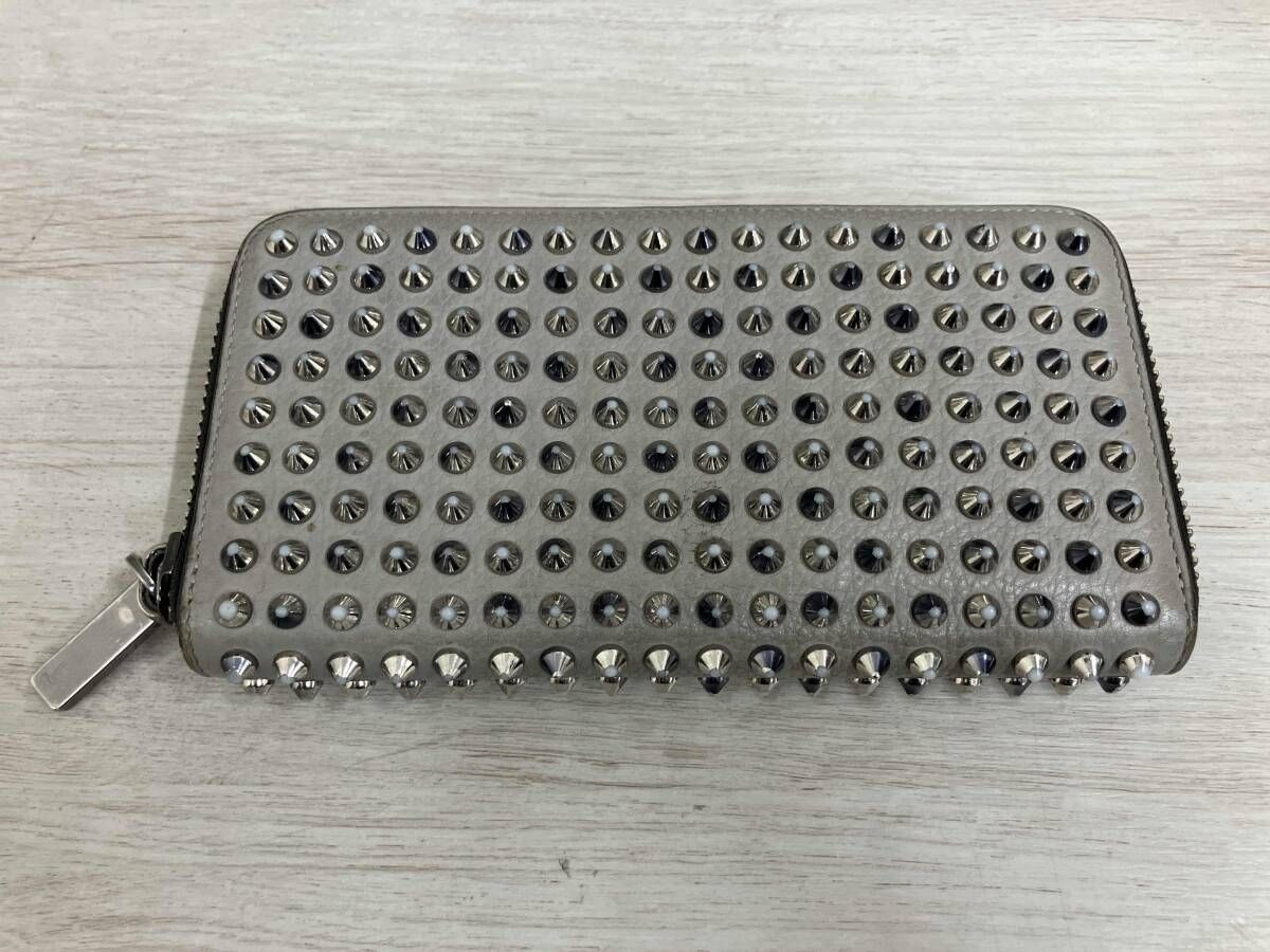 人気ブランドの新作も！ Christian Louboutin 長財布 M PANETTONE WALLET CALF EMPIRE SPIKE 1165045 最高品質を待つ！