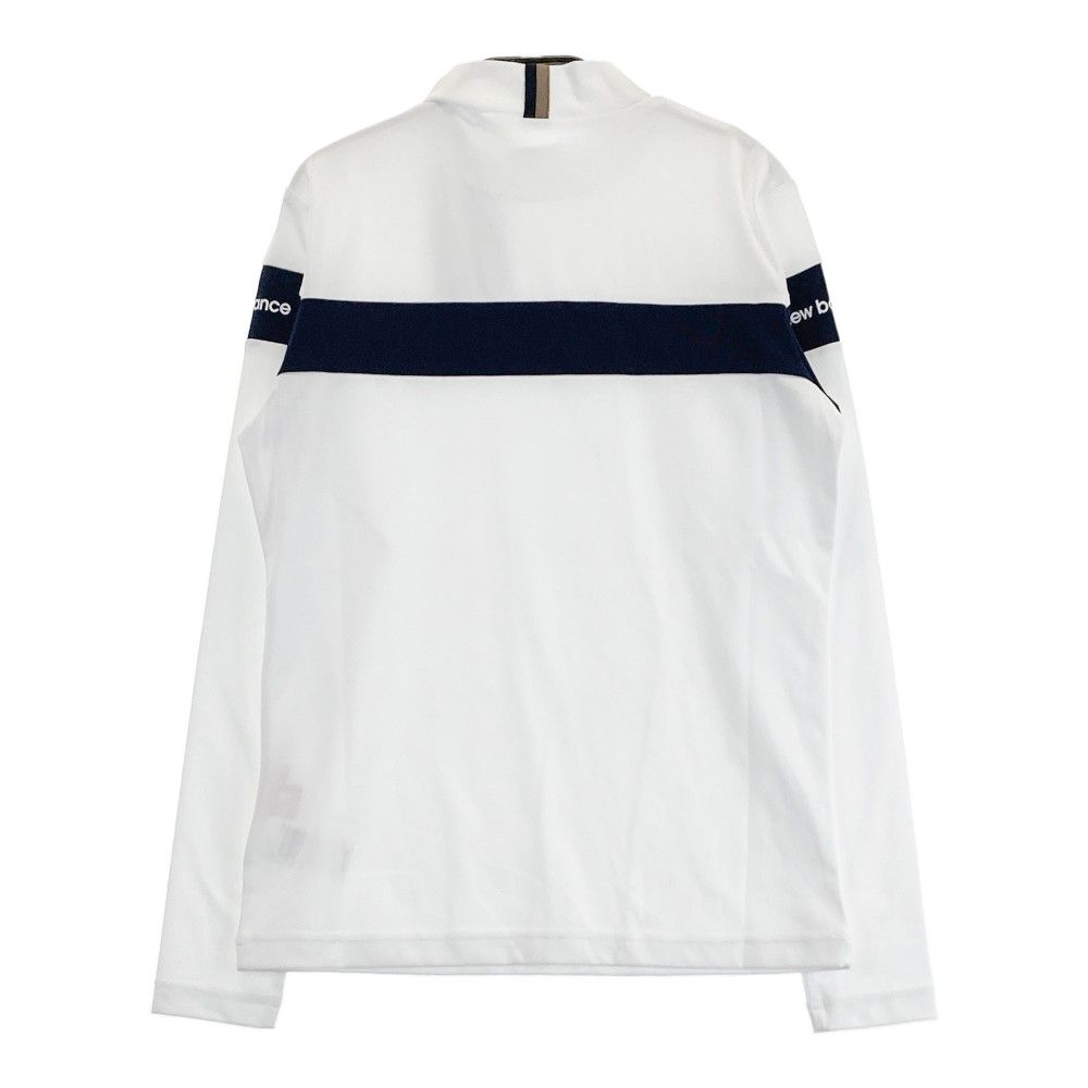 サイズ：2 NEW BALANCE GOLF ニューバランス 012-4267507/2024年モデル ハイネック 長袖Tシャツ  ホワイト系 [240101416836] ゴルフウェア レディース ストスト サイズ：2 NEW BALANCE GOLF ニューバランス 012-4267507/2024年