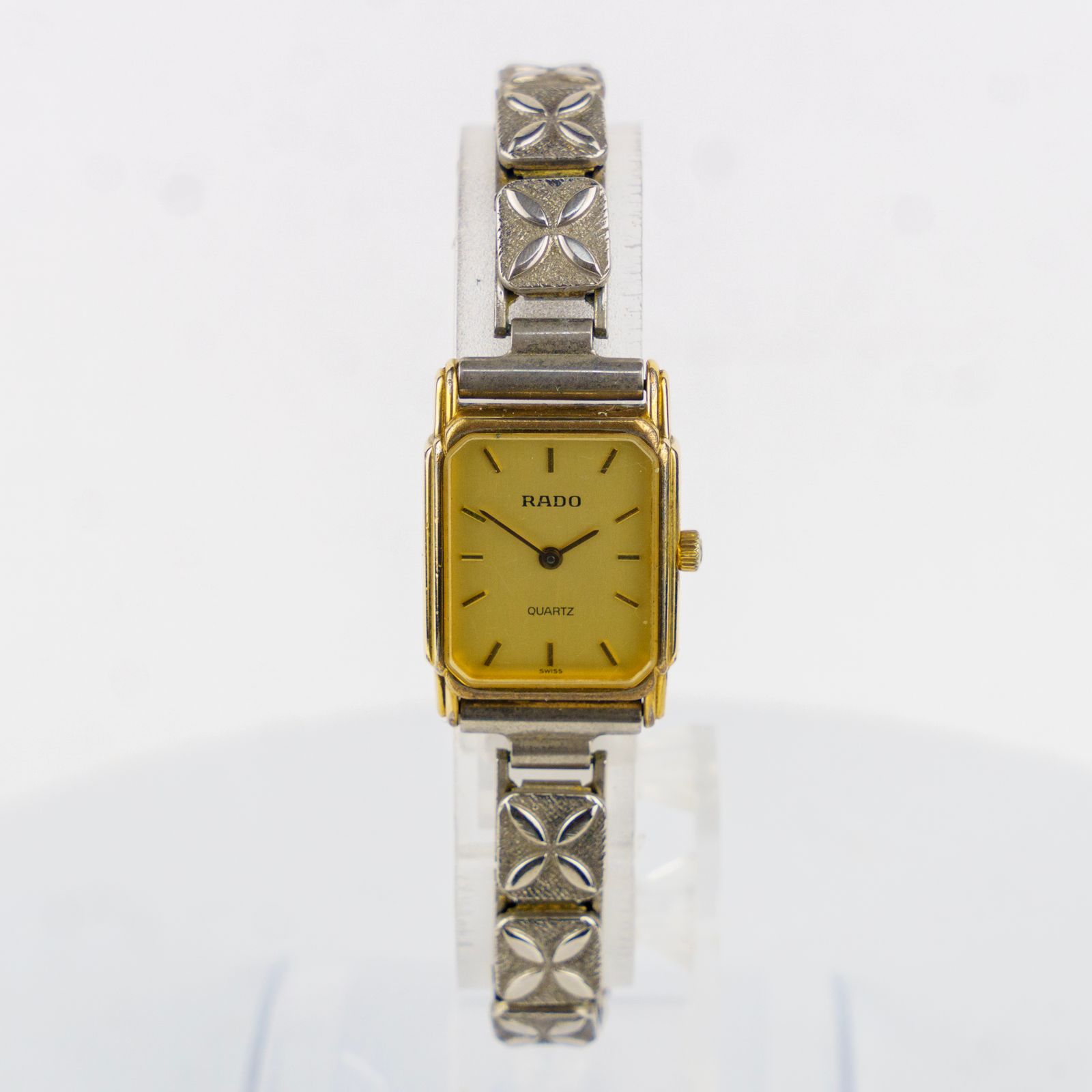 RADO ラドー 133 52762 レディース クォーツ ゴールドダイヤル ステンレススチールブレスレット 1960s 1492