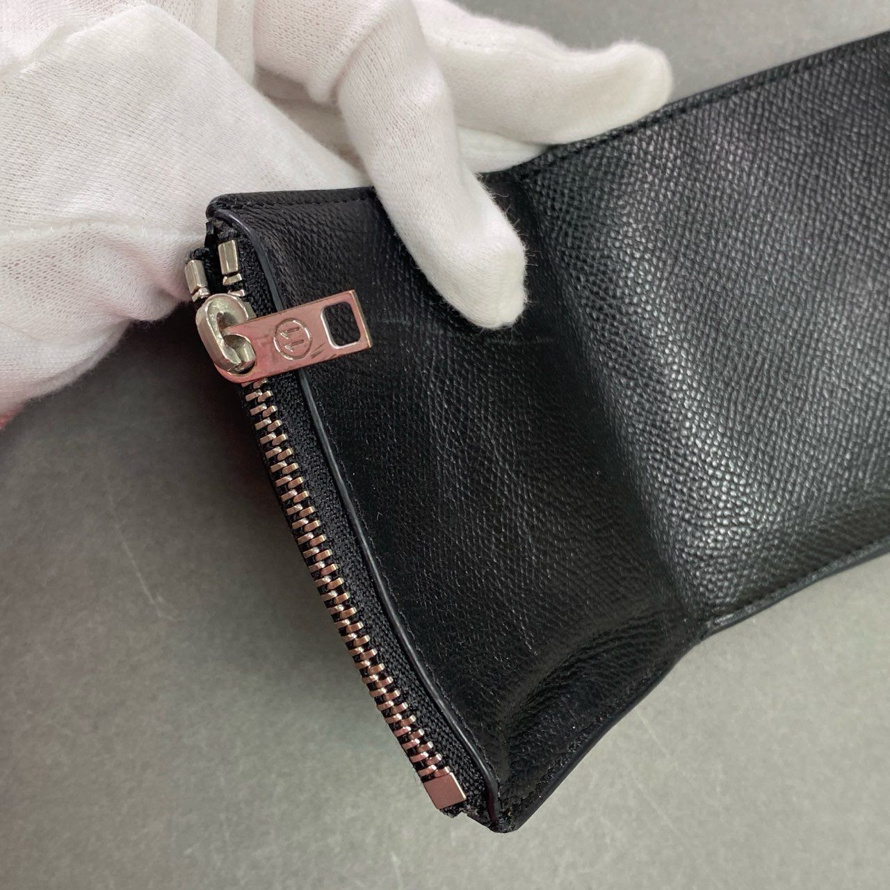 b7 Maison Margiela メゾンマルジェラ 2つ折り財布 レザーウォレット 