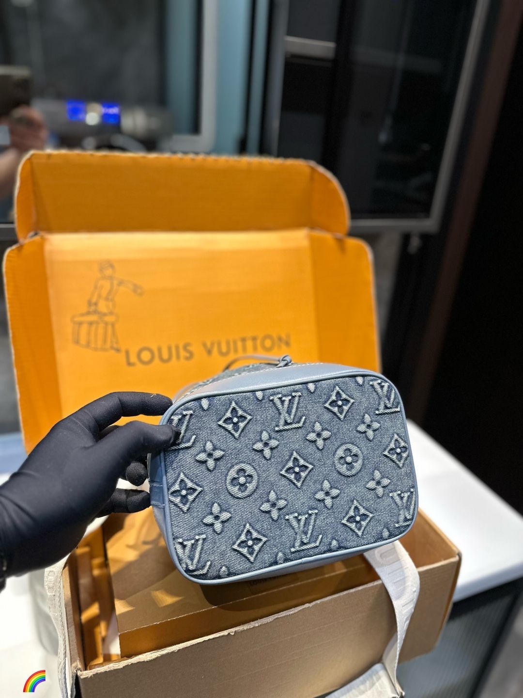 ❤️p1360❤️ LVタンニンカウボーイバケツバッグ 本当に高級で