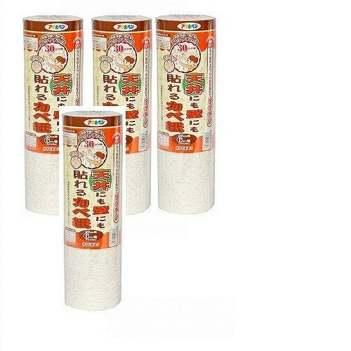 アサヒペン 天井にも壁にも貼れるカベ紙 ３０ＣＭＸ６Ｍ ＧＡＰ−２ 4本セット