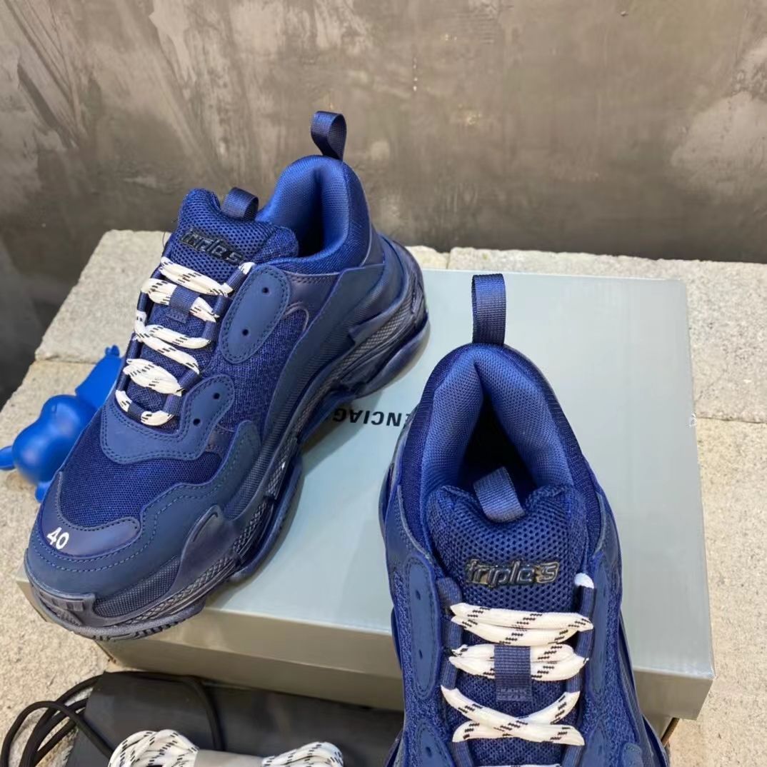 Balenciaga Triple-S CLEAR SOLE BLUE