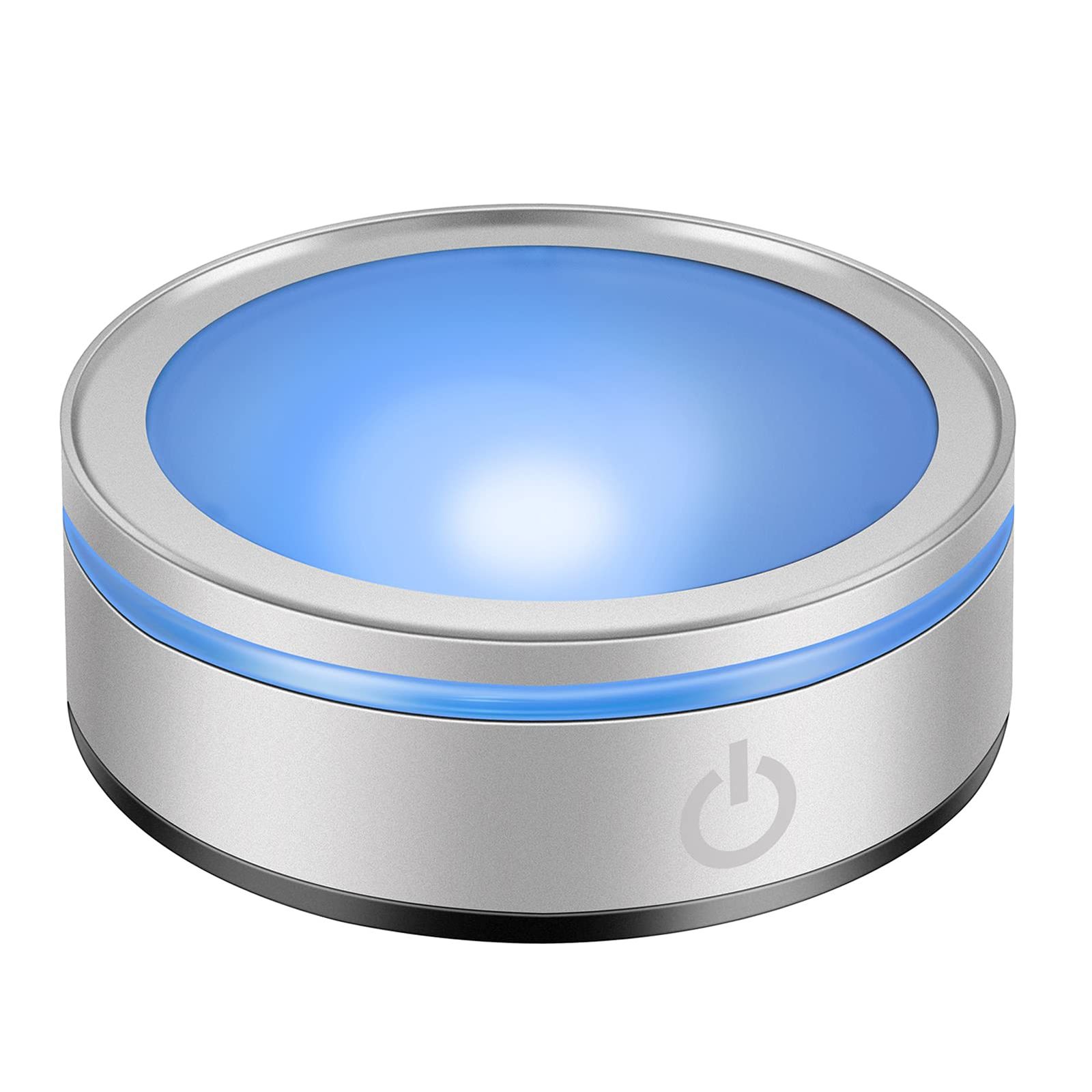 新着商品 ERWEI LED レインボー コースター 円型 光る 台座 ライト ステージ ハーバリウム ライト 光る タッチセンサー式 台座 間接照明 オブジェ ディスプレイ ライト フィギュア スタンド ホーム オフィス 飾り 誕生日 プレゼント 贈り物