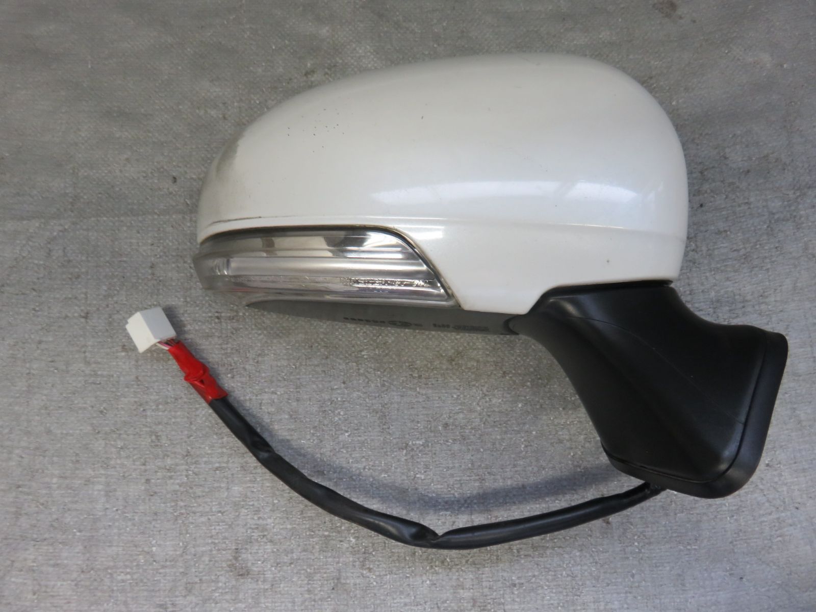 STD7324/動作OK プリウス30系 ZVW30/ZVW35 後期 純正 (右) ドアミラー/運転席 サイドミラー 右側