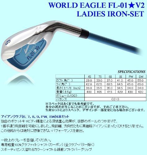 アイアンセット レディース