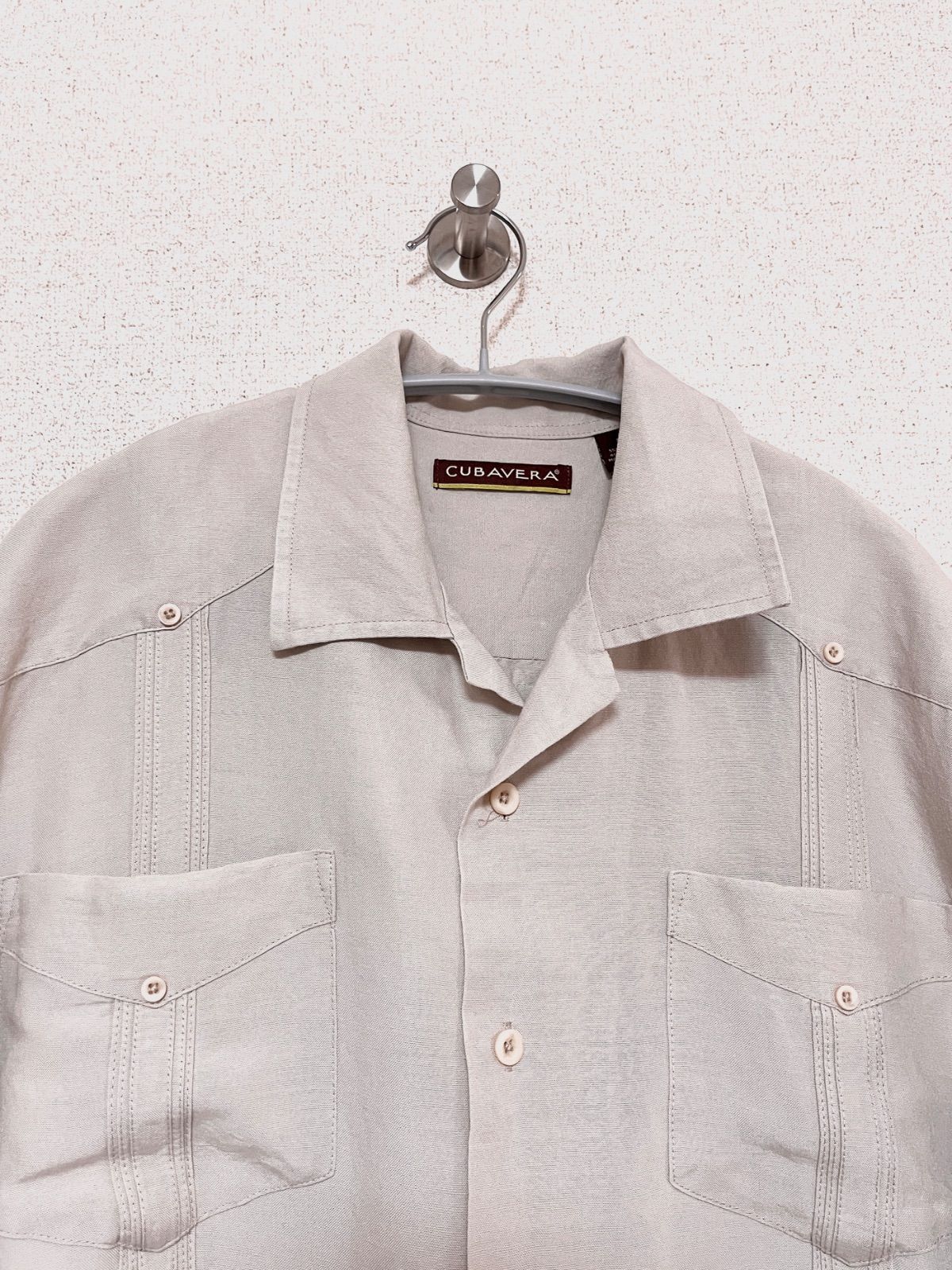CUBAVERA】90s-00s S/S ラミーレーヨン キューバシャツ M 半袖
