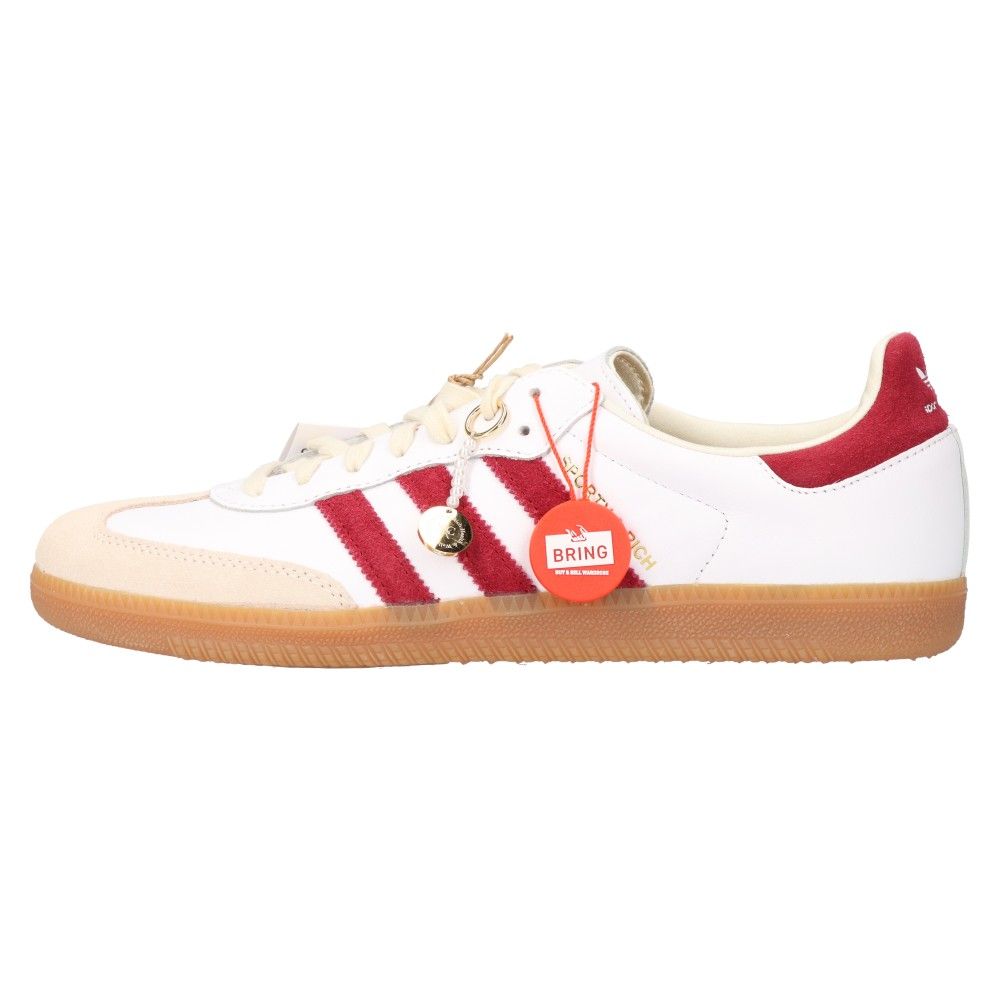 adidas (アディダス) ×Sporty & Rich Samba OG White/Burgundy