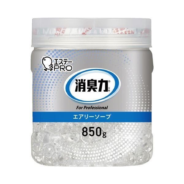 まとめ エステー 消臭力 業務用 ビーズ 本体 850g エアリーソープ ×10セット