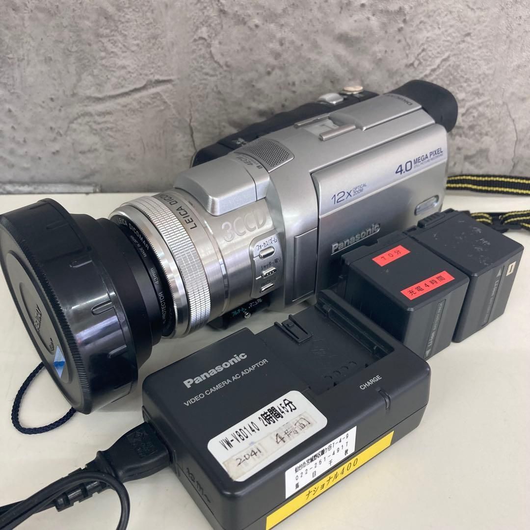 Panasonic NV-GS400 ビデオカメラ 4.0メガピクセル動作確認済 Panasonic NV-GS400 ビデオカメラ 4.0メガピクセル動作確認済 人気