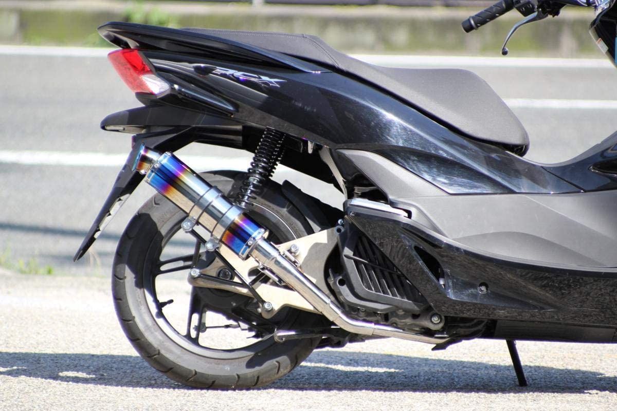 PCX 125 JF28後期 JF56 KF12 KF18 マフラー 社外マフラー モリワキ
