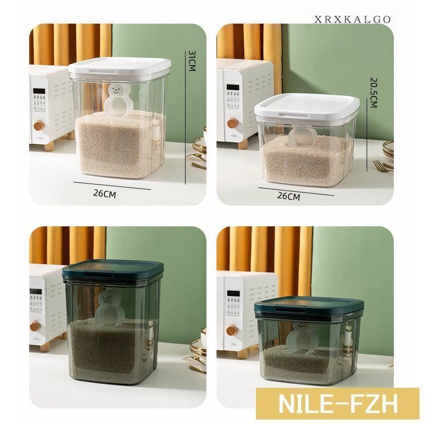 米びつ シルバー キッチン用品 ライスストッカー 5kg OBAKETSU オバケツ