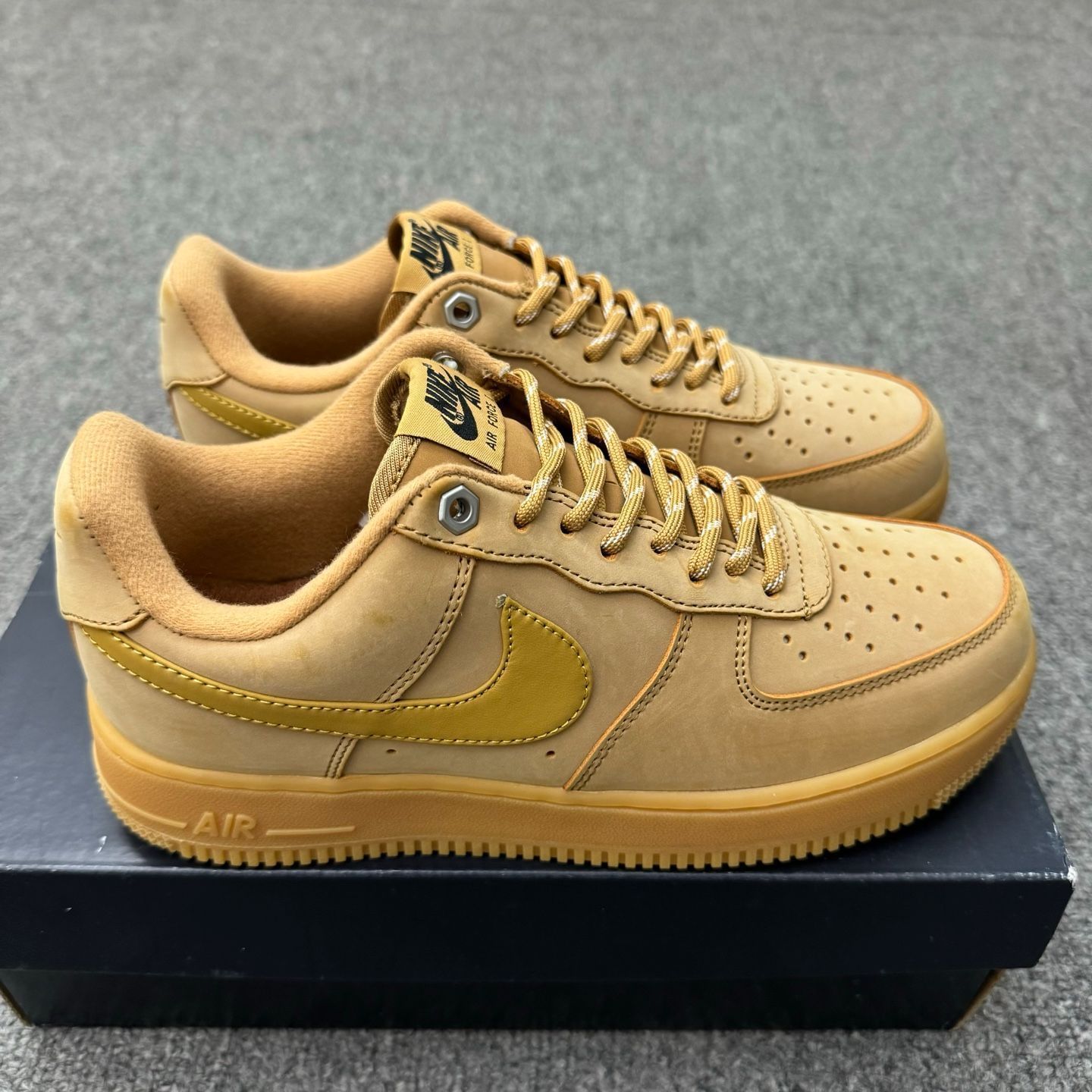 ナイキ エアフォース 1　ローフラックス/ウィート エアフォース1 ロー フラックス ウィート Nike Air Force 1 Low
