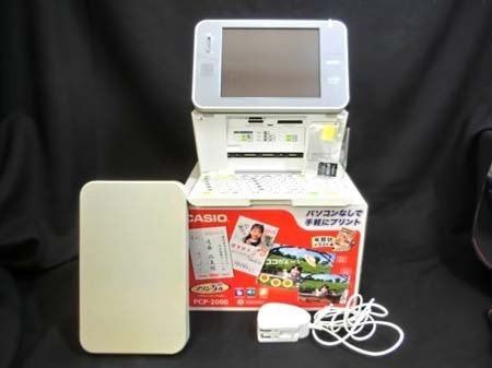 カシオ CASIO プリン写ル ハガキ＆フォトプリンター PCP-2000 箱入り