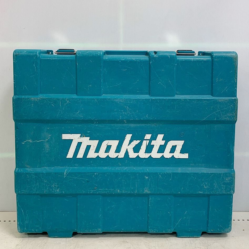 ♭♭MAKITA マキタ コンクリート用ガスピン釘打機　充電器・充電池1個・ケース付 コードレス式 7.2v  GN420C ブルー