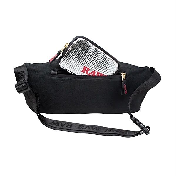 USA直輸入 RAW スリングバッグ 防臭 ホイル生地ポーチ付き WWW_KANDAIZUMI_COM