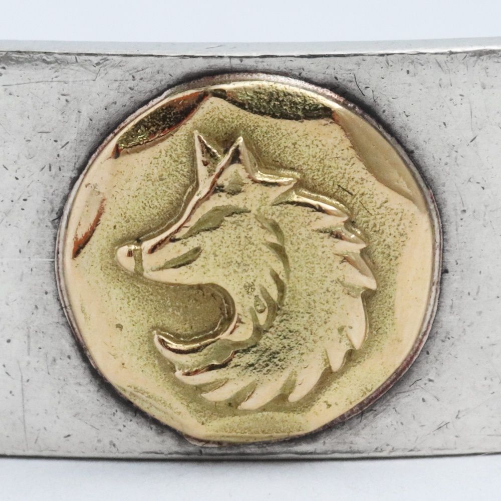 TADY&KING 平打ちバングル GPウルフ シルバー タディアンドキング