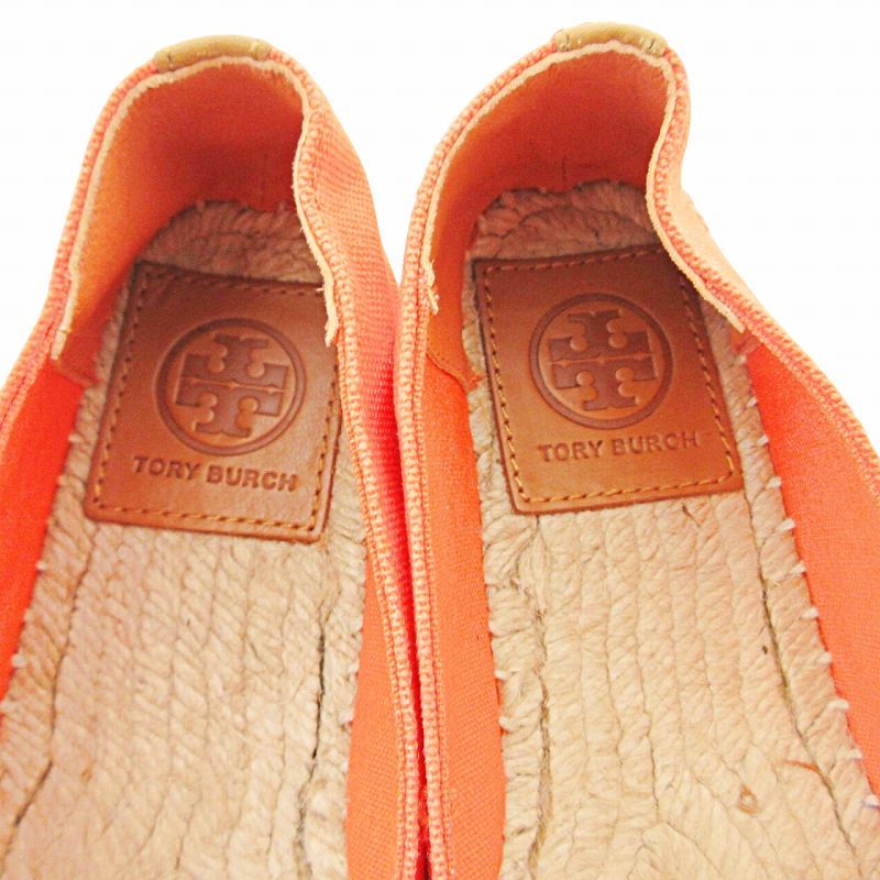 トリーバーチ TORY BURCH 美品 エスパドリーユ スリッポン