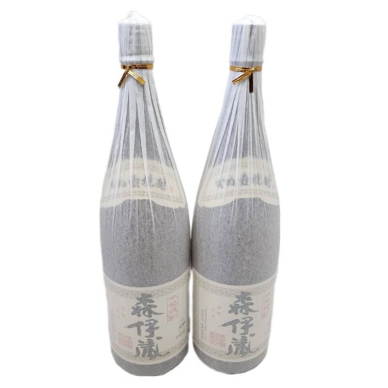 焼酎 2本セット 森伊蔵 1800ml 25度 森伊蔵酒造 未開栓品 32504K291