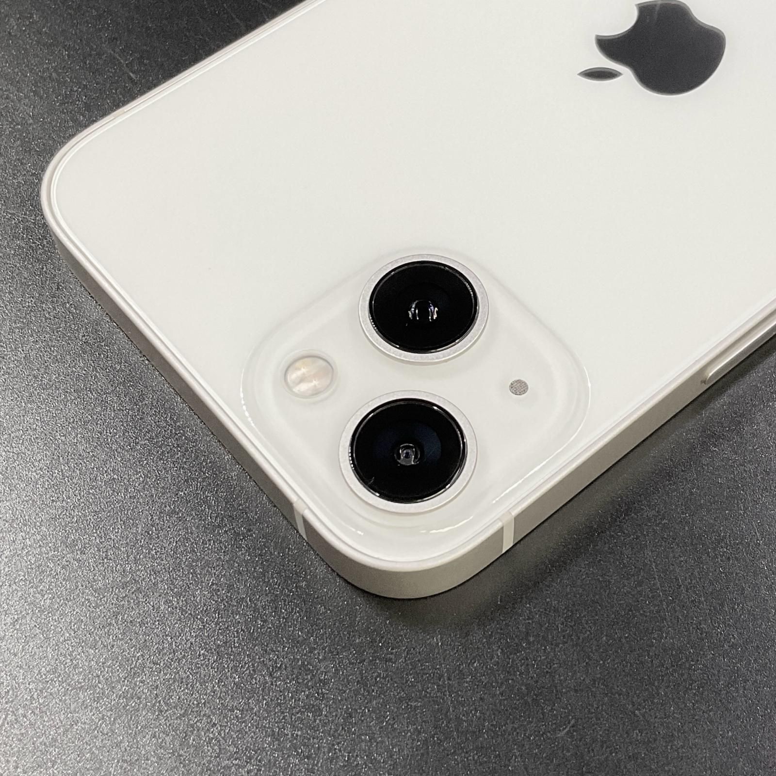 iPhone 13 128GB (100%)　 スターライト　保証4月まで iPhone 13 128GB スターライト Softbank SIMフリー 超美品 動作