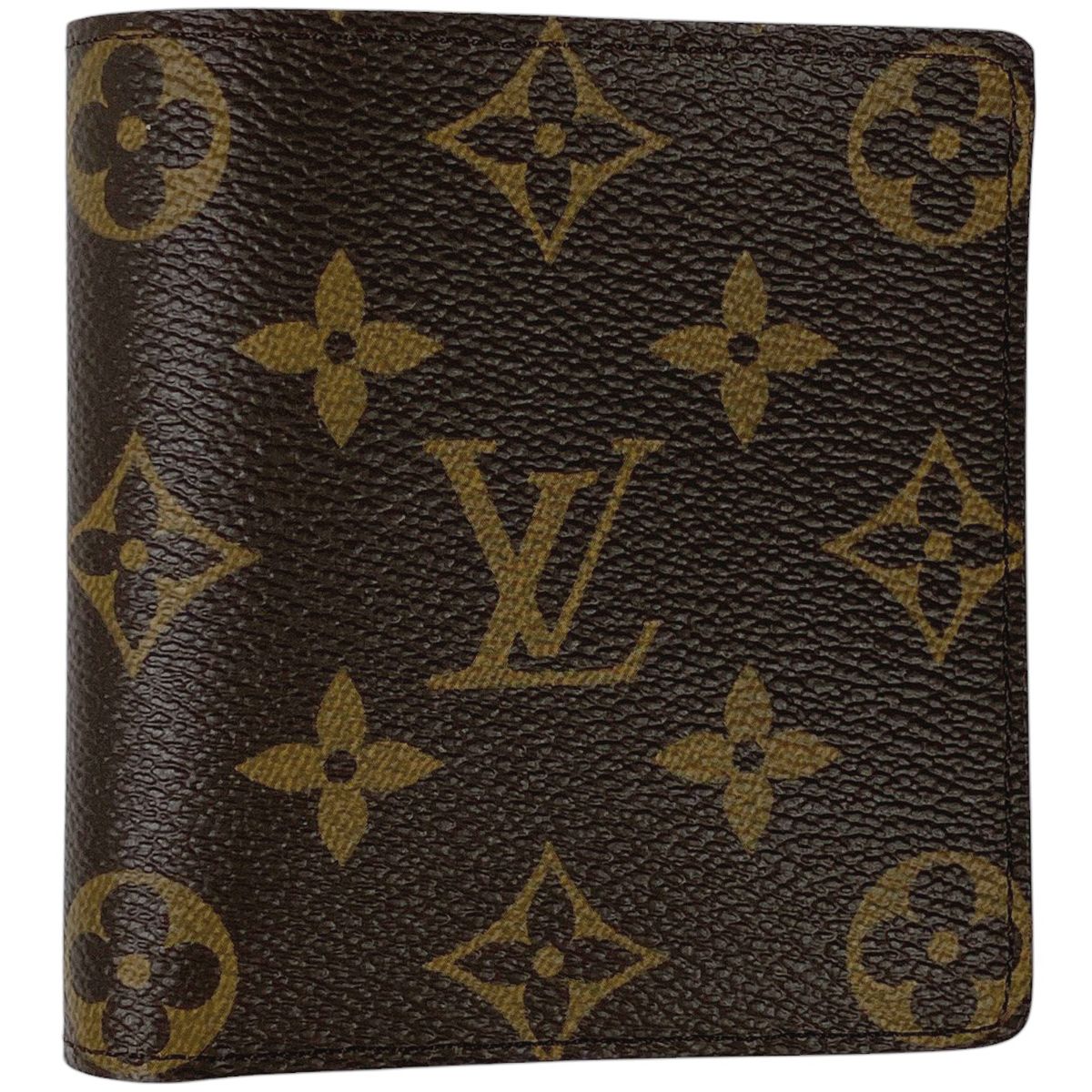 ルイ ヴィトン Louis Vuitton ポルト ビエ 6 カルト クレディ 札入れ カード入れ 二つ折り財布 モノグラム ブラウン M60929 レディース