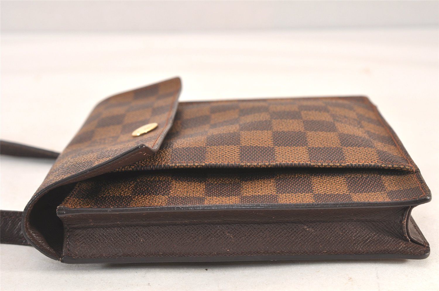 美品 ルイヴィトン ダミエ ピムリコ ショルダーバッグ ポシェット ブラウン LOUIS VUITTON ルイヴィトン ダミエ ピムリコ ショルダークロス