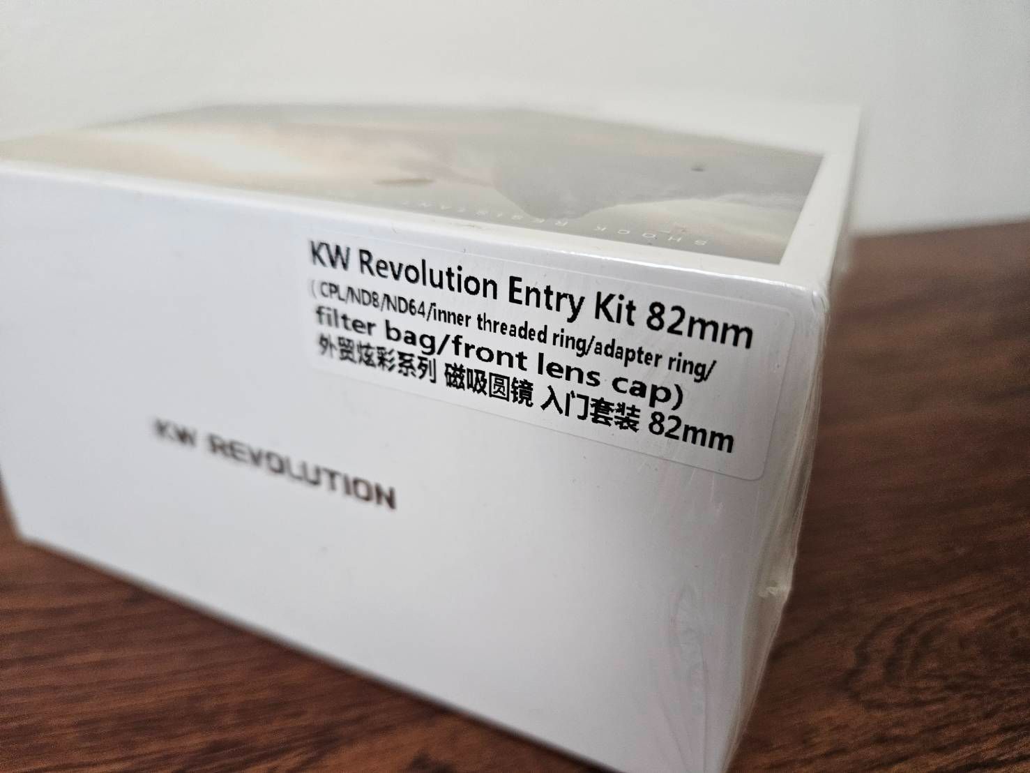 Kase Wolverine Revolution 82mm スターターキット CPL ND8 ND64レンズキャップ-ケースセット KW-RE-Kit82