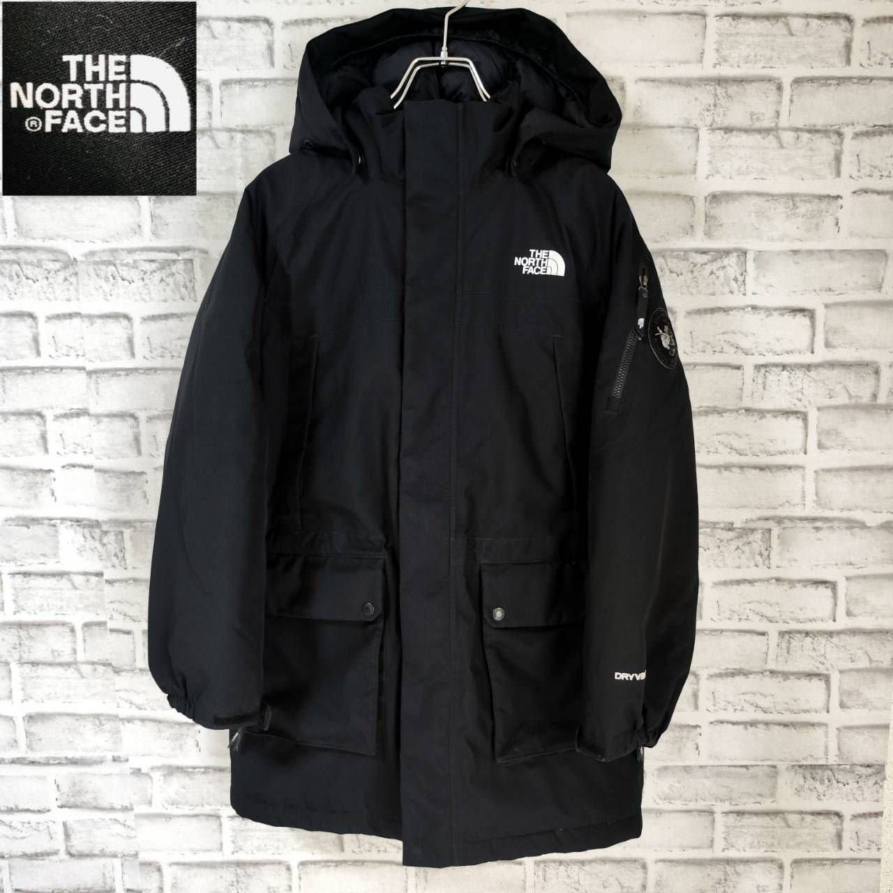 ノースフェイス　THE NORTH FACE　ダウンジャケット　McMURDO　キッズ　150　マウンテンパーカー　ブラック　黒　マクマード　アウター　アウトドア