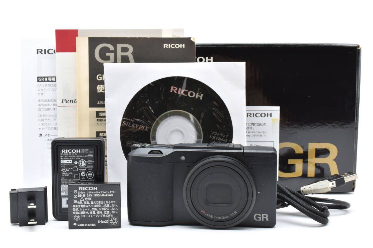 ショット数5062回 リコー RICHO GR II GR2 元 き T55 4609