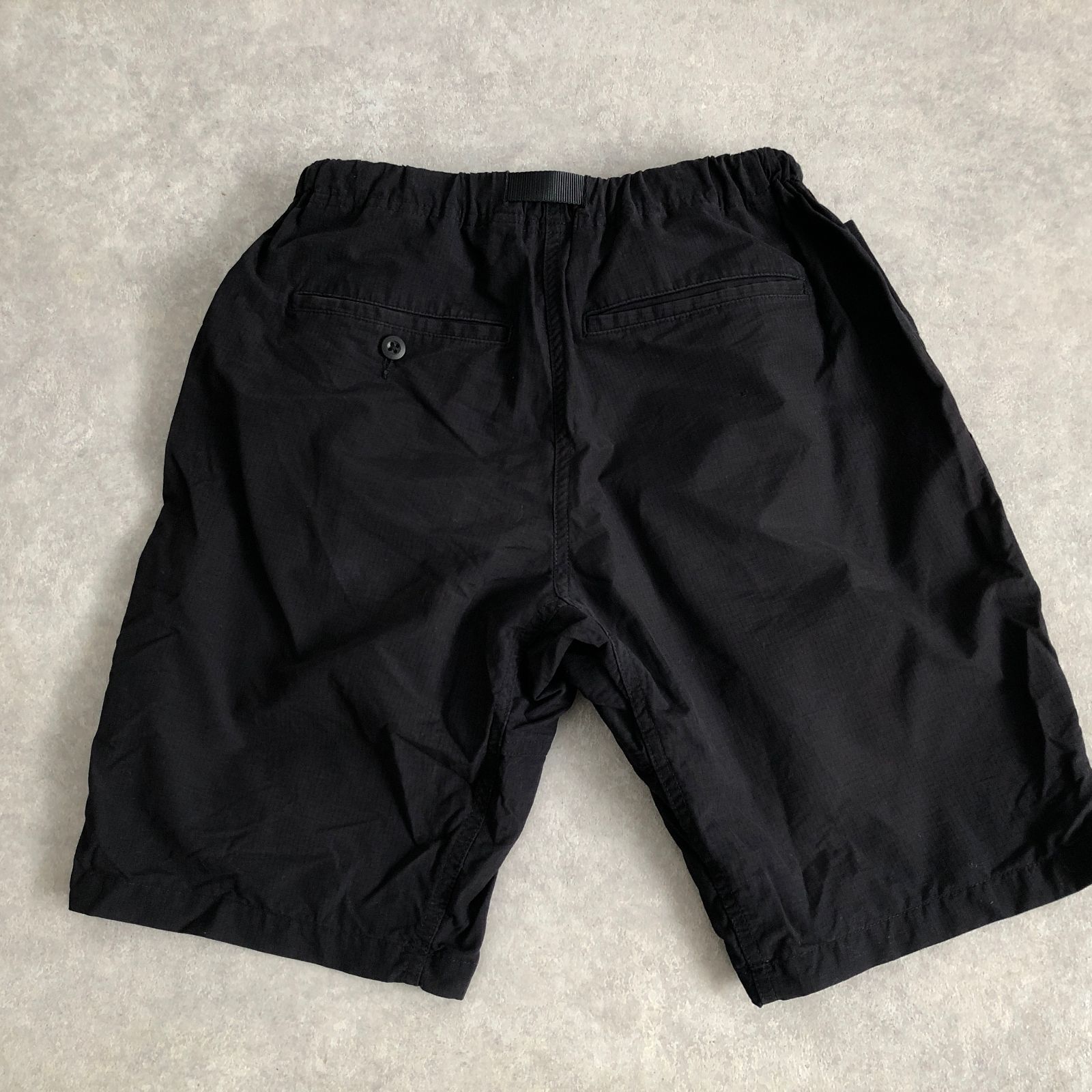 新品　WMxGRAMICCI プリント ベルテッド ハーフパンツ グラミチ GRAMiCCi LIMITED MODEL リップストップ地 ベルテッド ショーツ