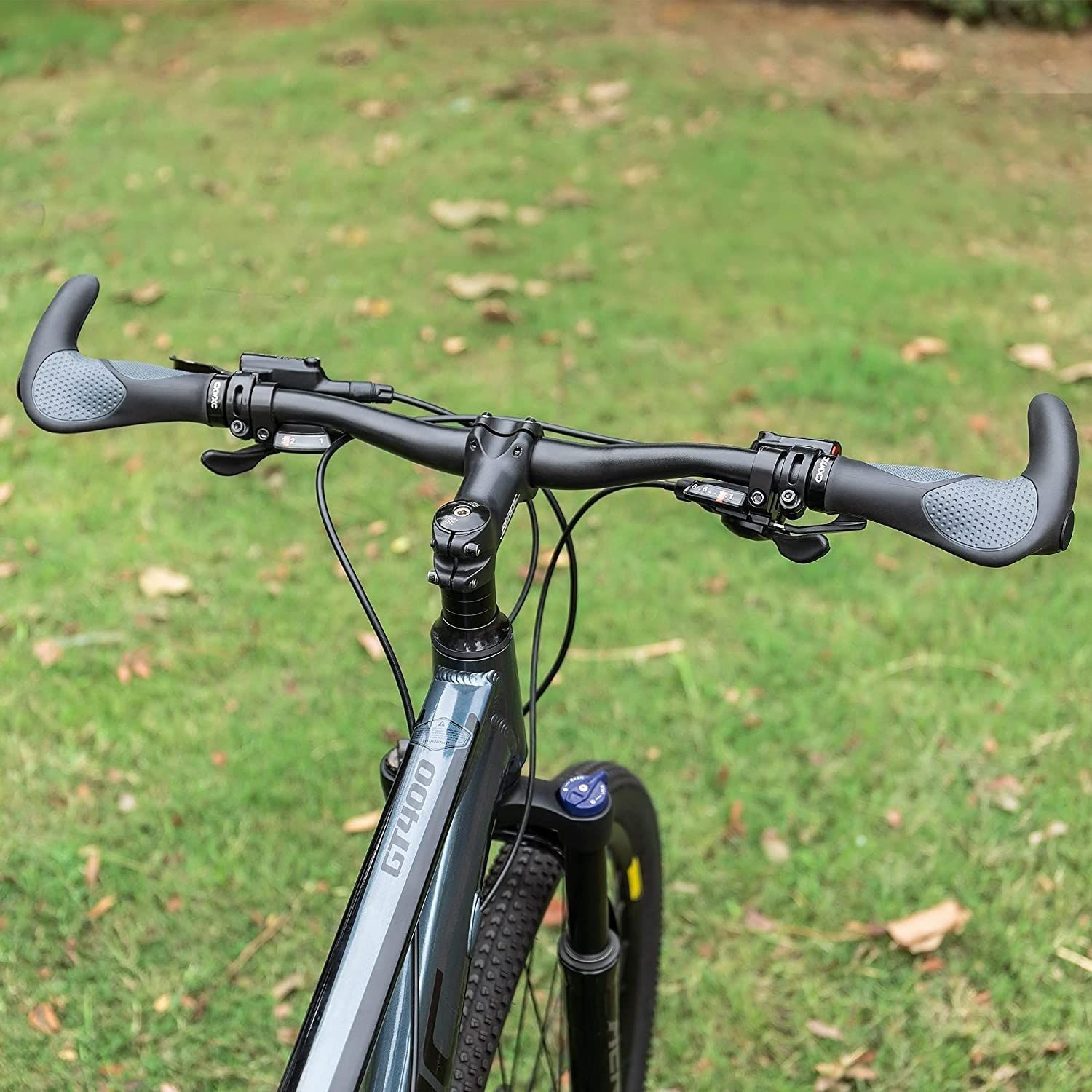 自転車 グリップ エルゴグリップ 疲労を大幅軽減 滑り止め 耐久性 取付簡単