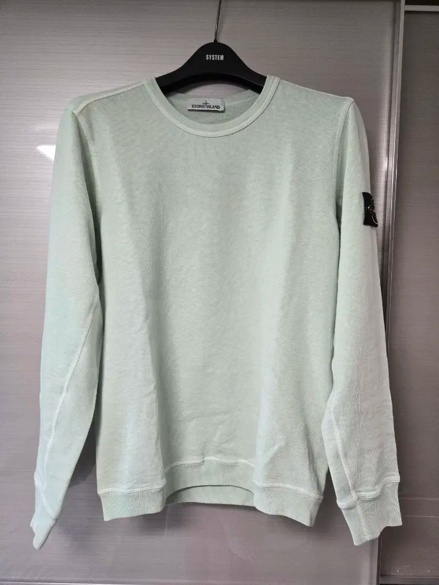 STONE ISLAND ストーンアイランド パーカー パステルグリーン マージン 100