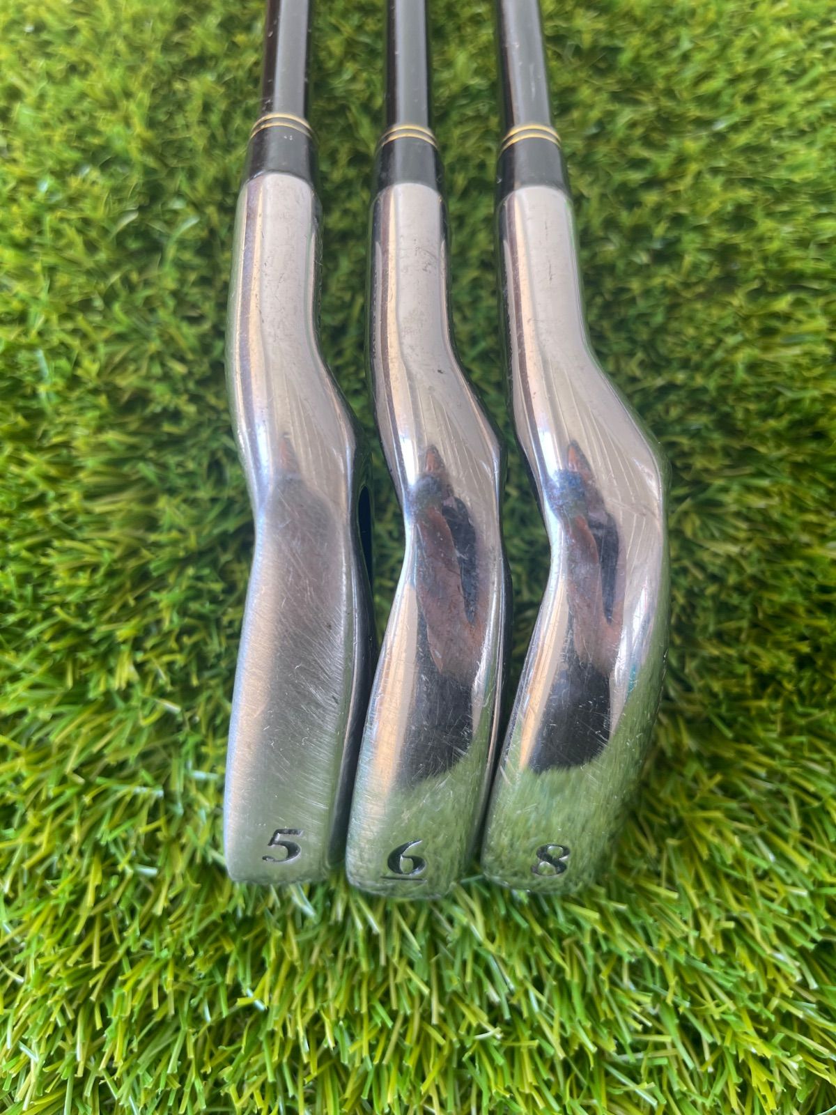 ジーエスゴルフ GS GOLF DR-70 DEEP UNDERCUT ゴルフ GS GOLF アイアン 3本 右利き DR-70 DEEP UNDERCUT - メルカリ