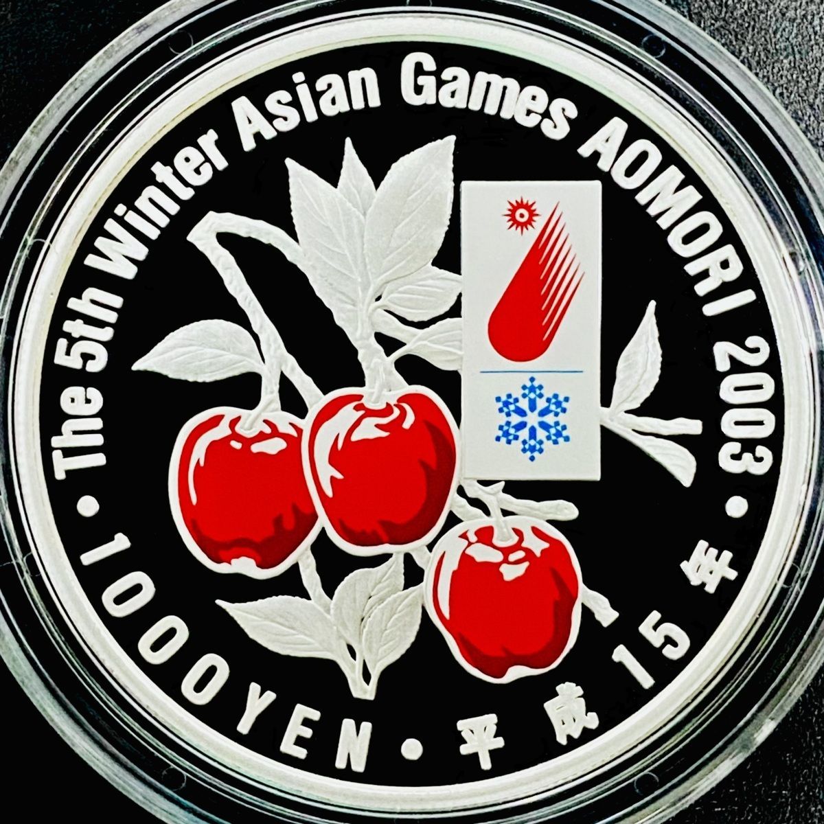 第5回 アジア冬季競技大会 青森2003 千円銀貨幣 プルーフ貨幣