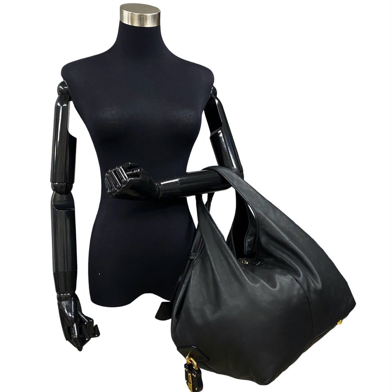 極 美品 希少 袋 クロシェット チャーム付き LOEWE ロエベ カリエ 