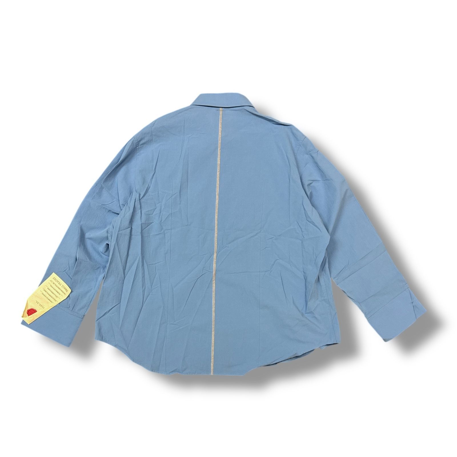 参考上代39600円 未使用品 SHINYAKOZUKA 24SS HIS SHIRT WITH NO