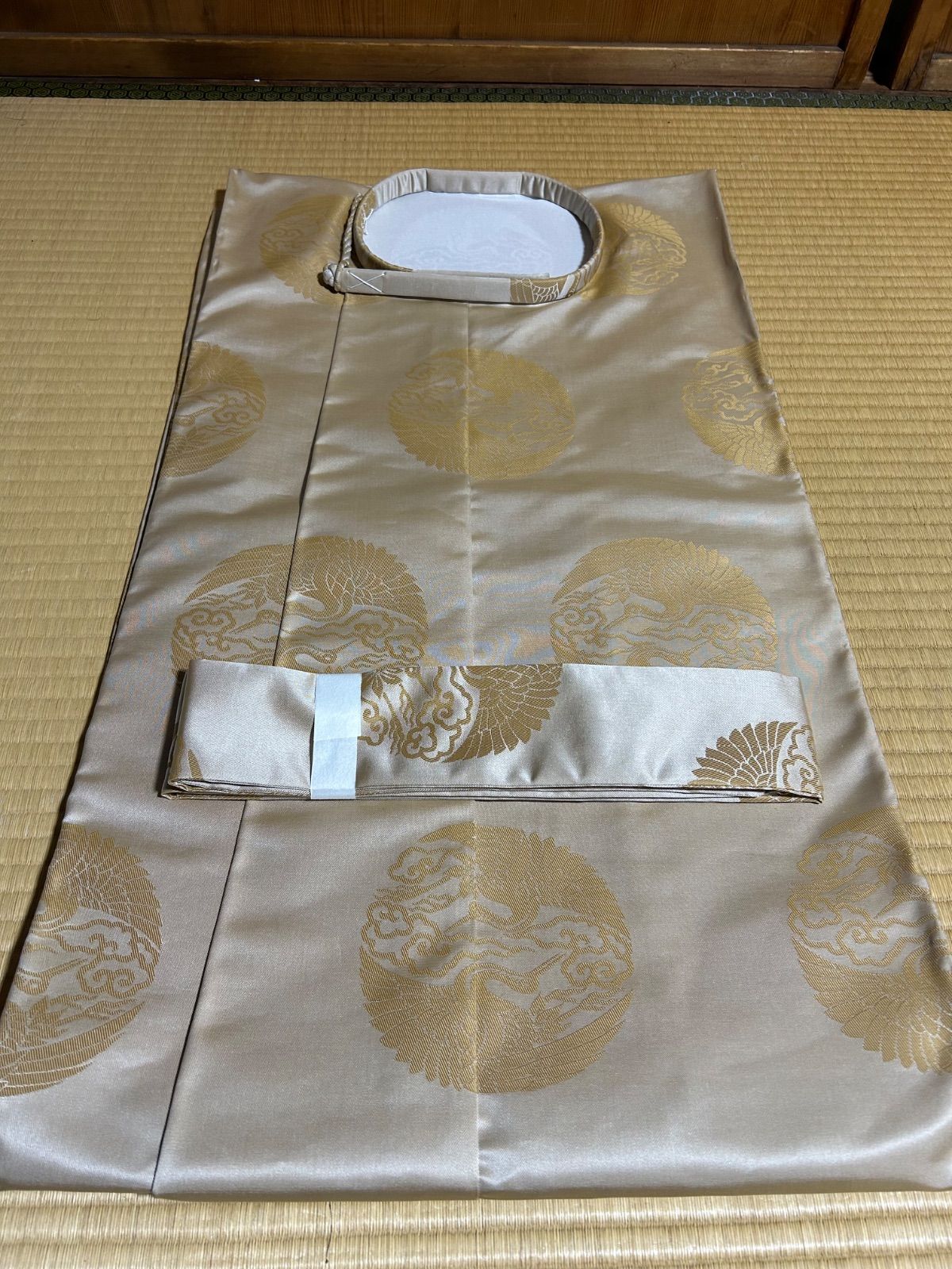 狩衣 正絹交織 捻り仕立て 平露紐