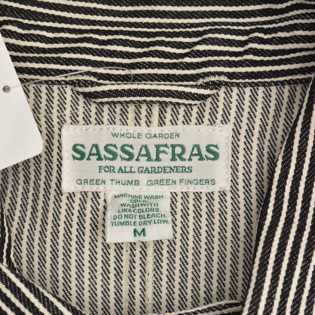 SASSAFRAS】Pruner Coat 11oz Hickory ヒッコリーカバーオール